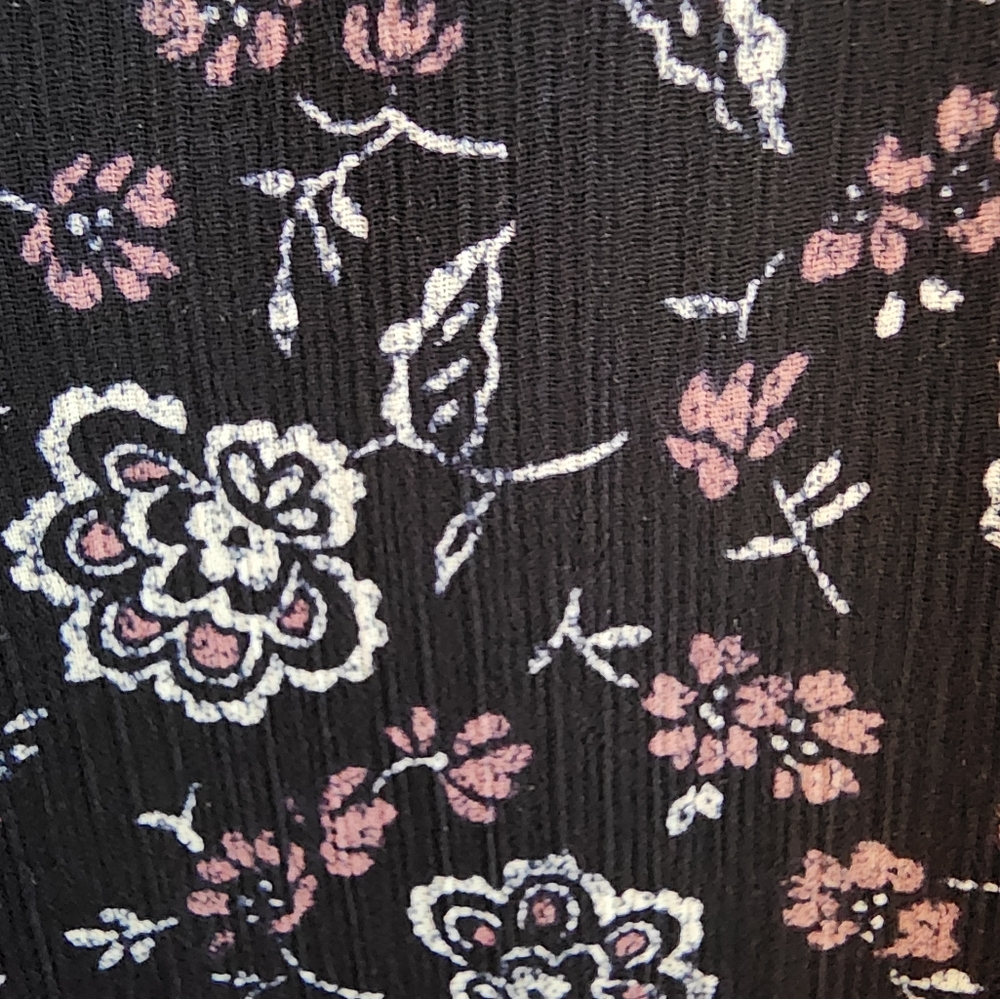 Madewell Navy Floral Dress - Picture 5 of 9